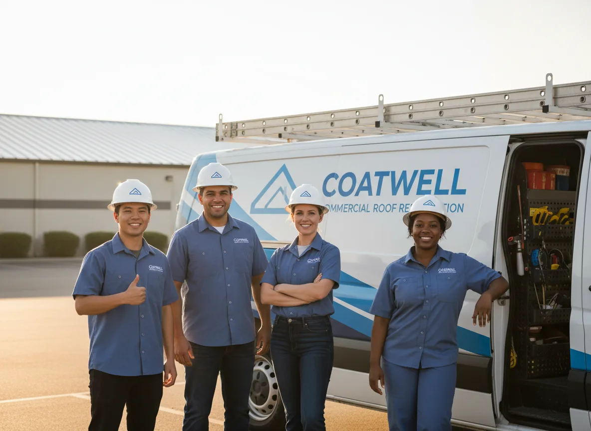 Commercial roof coating company in Hiller, PA